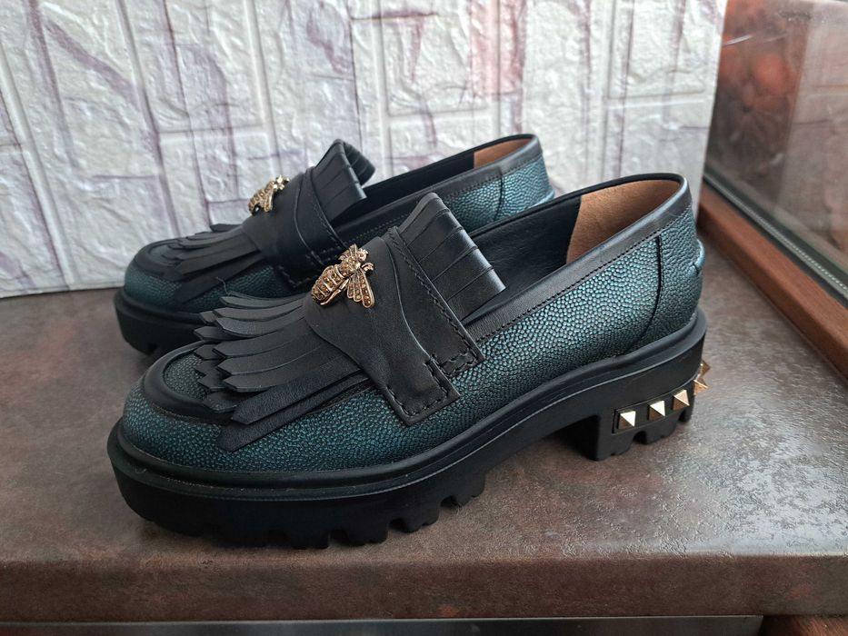 дамски обувки на платформа,мокасини,лоуфъри,Musette,37,Нови!