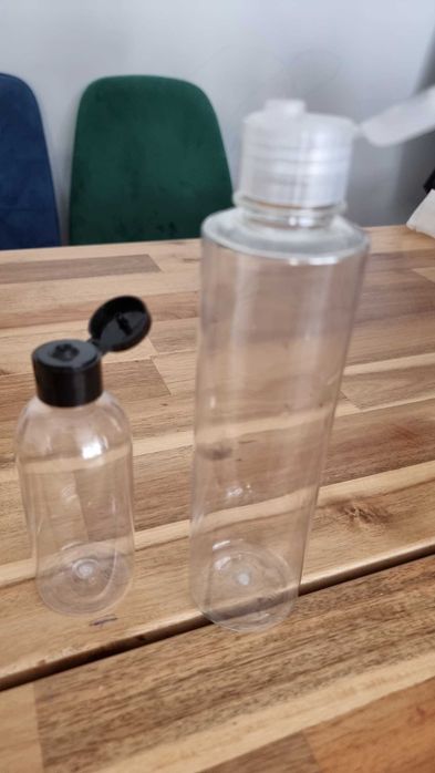 Stoc sticle plastic cu capac:  450x300 ml +250 buc x 125ml