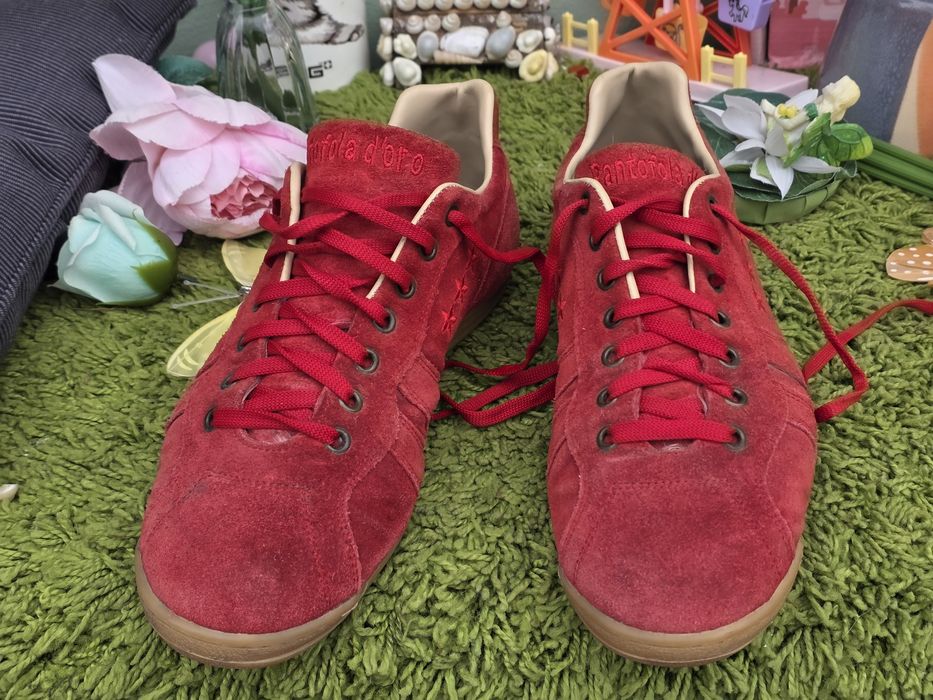 Pantofola d'oro кецове естествен велур N40