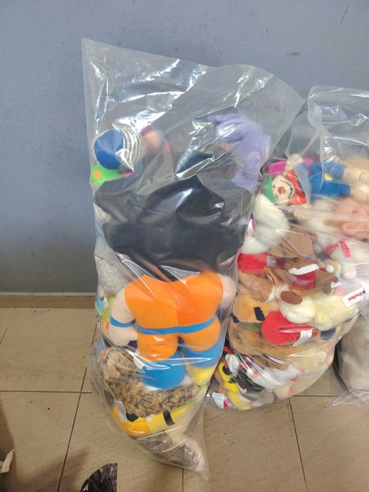 Lot jucării din plus mascote