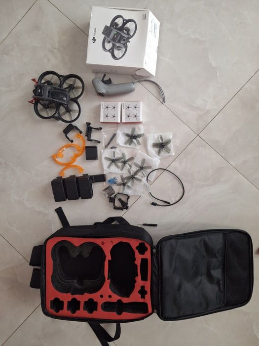 Dji avata1, motion controler и 3 батареи