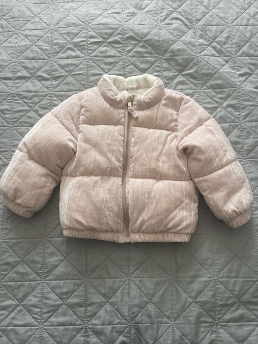 Детско велурено зимно яке H&M