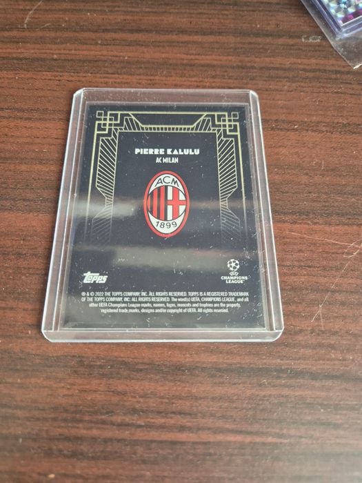 Pierre Kalulu Topps auto