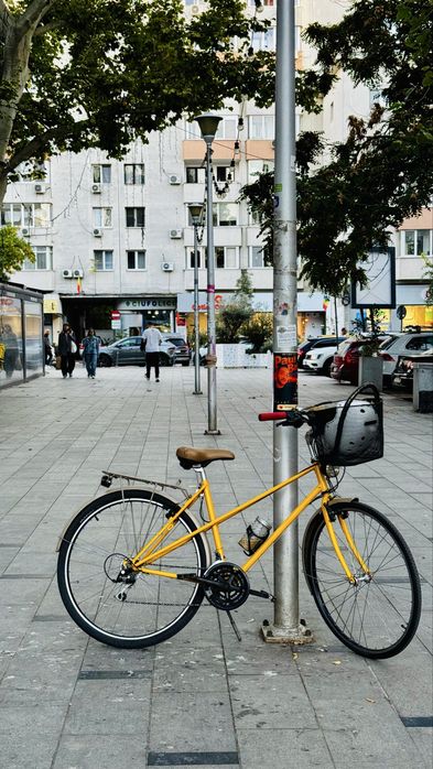 Bicicletă urbană belgiana unisex, recondiționată integral la COBI Custom Bicycle