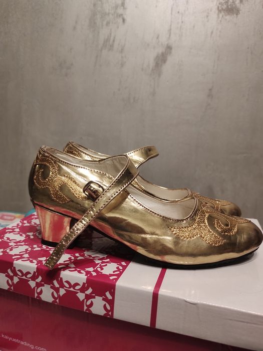 Туфли для танцев с орнаментом