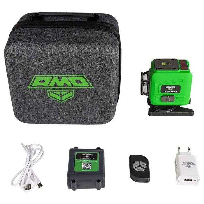 Лазерный нивелир (уровень) AMO LN 3D-360-2