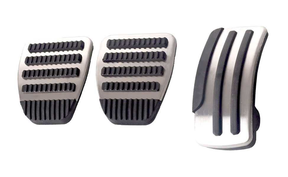Ornamente INOX pedale - Nissan Qashqai, Juke, Rogue, X-Trail, Patrol