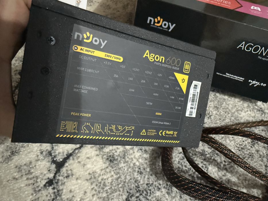 Sursa PC Njoy Agon 600w