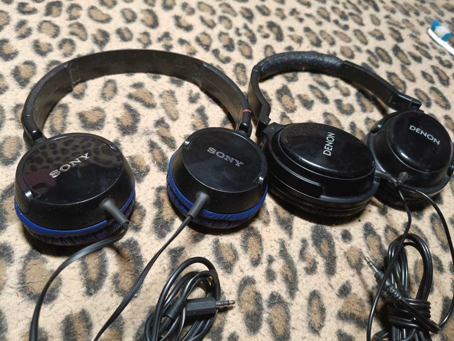 Sony MDR ZX100, Denon AH-D310 casti cu fir