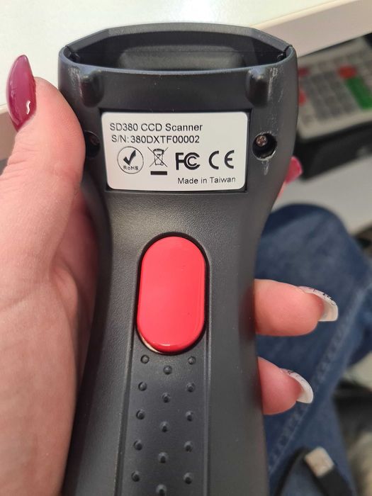 Баркод четец ,без възможност за сканиране на QR-код