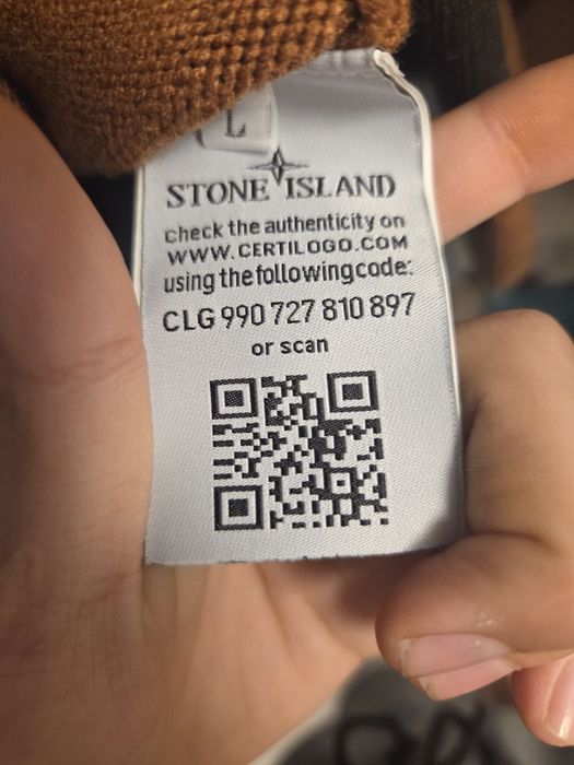 Свитер Stone island ориг