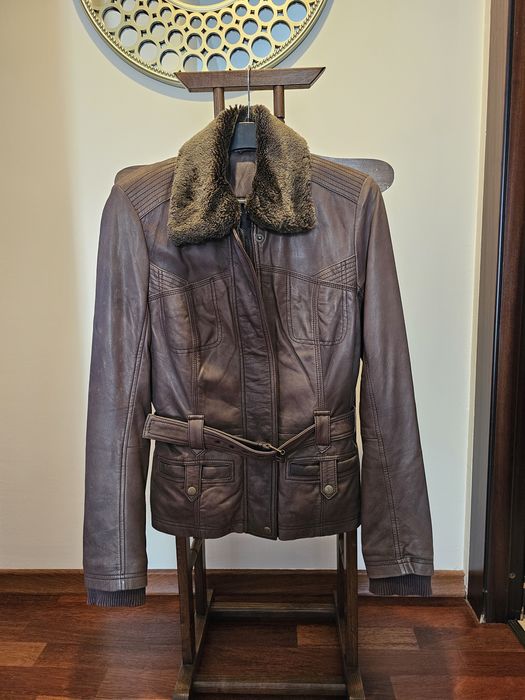 Geaca piele damă
