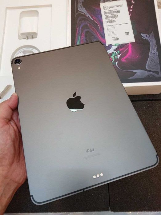 Apple Ipad Pro 11, 1st gen, 2018, 512gb, Wi-Fi + Sim karta.