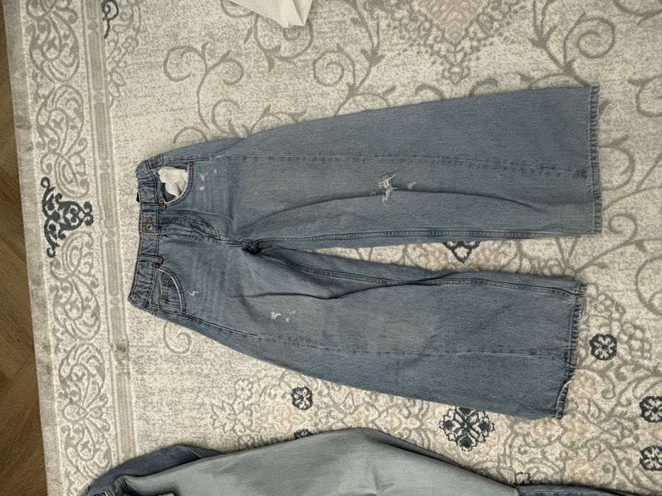 Зара джинсы кофта 13-14 лет