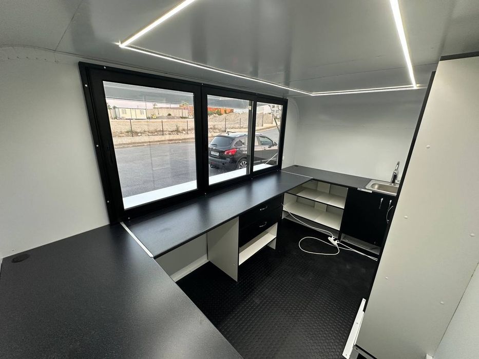 Търговска каравана за бързо хранене 3.5*2*2.1