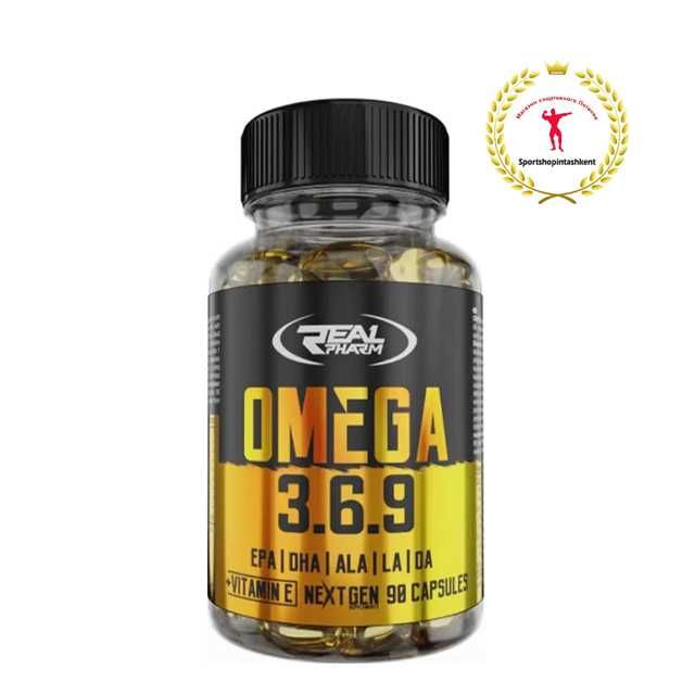 Real Pharm Omega 3-6-9 — поддержка сердца, мозга и суставов