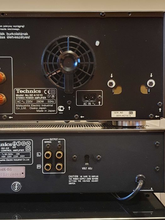 Technics SE-A1010 + preamplificator SU-A6 stare excelenta