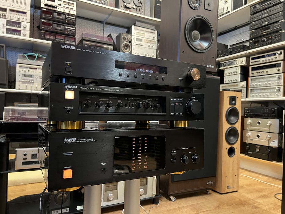 Amplificator Yamaha M50 și Preamplificator Yamaha C50, Tuner T-S500