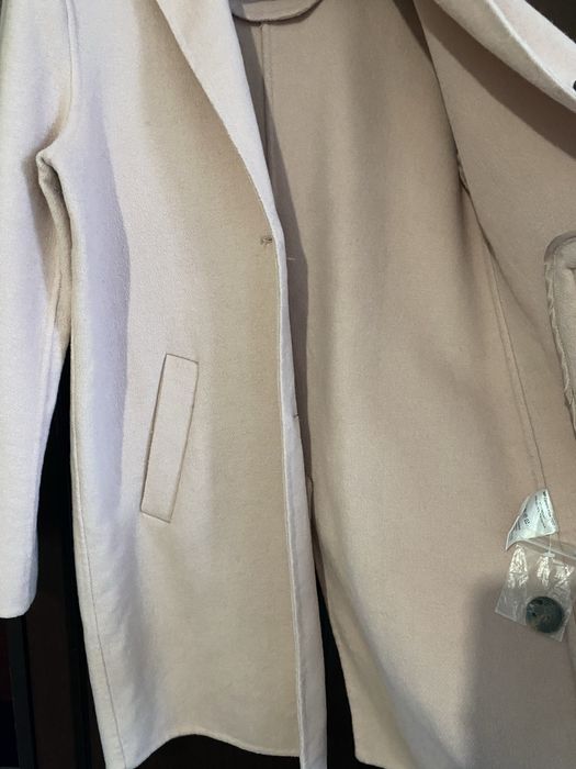 MP вълнено зимно палто/яке Krizia Dior,естествен пух