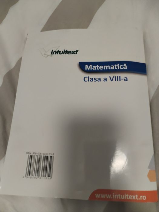 Manual „Matematică – Clasa a VIII-a” – Intuitext