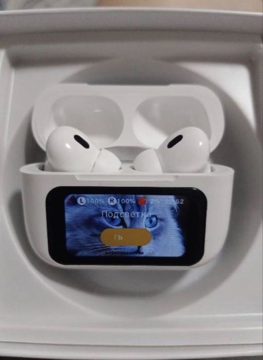 Наушники аирподс с экраном