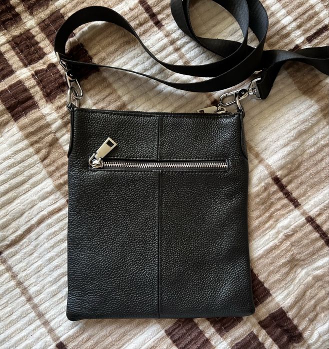 Сумка-планшет,почтальонка кожаная.