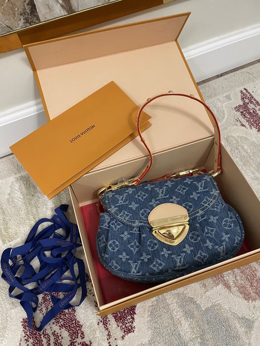Сумка Louis Vuitton джинсовая