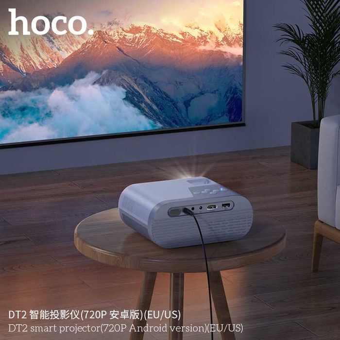 Hoco DT2 Smart Умный проектор (версия Android 720P Full HD) (US/ЕС)