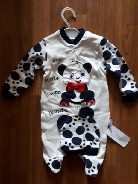 Набор слип с шапочкой (3-6мес)