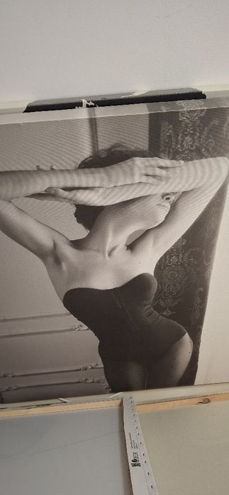 Tablou canvas alb negru