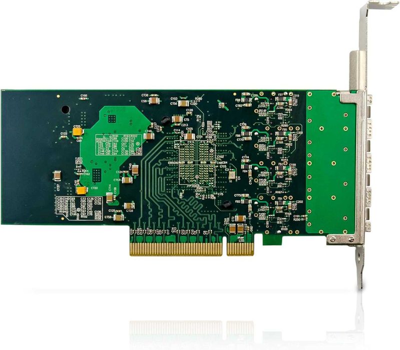 Placă rețea XWYWX 10Gb PCIe 3.0 X8 4*SFP+ Port NIC,Intel X710-BM1