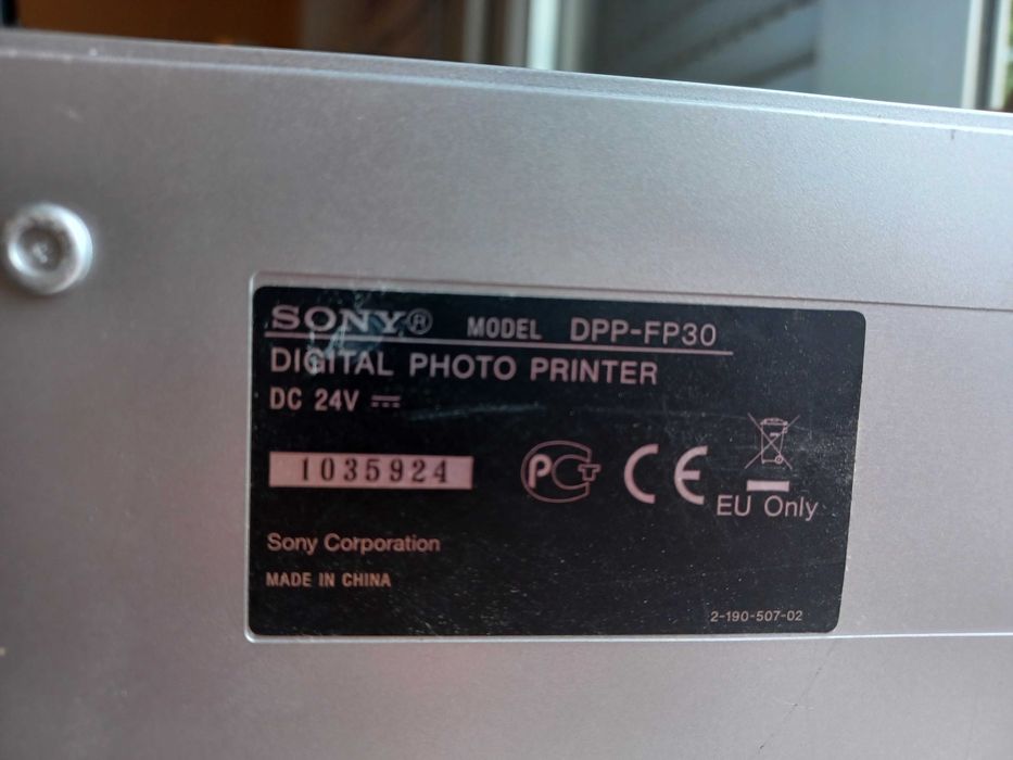 Sony Digital photo printer mod. DPP-FD-30