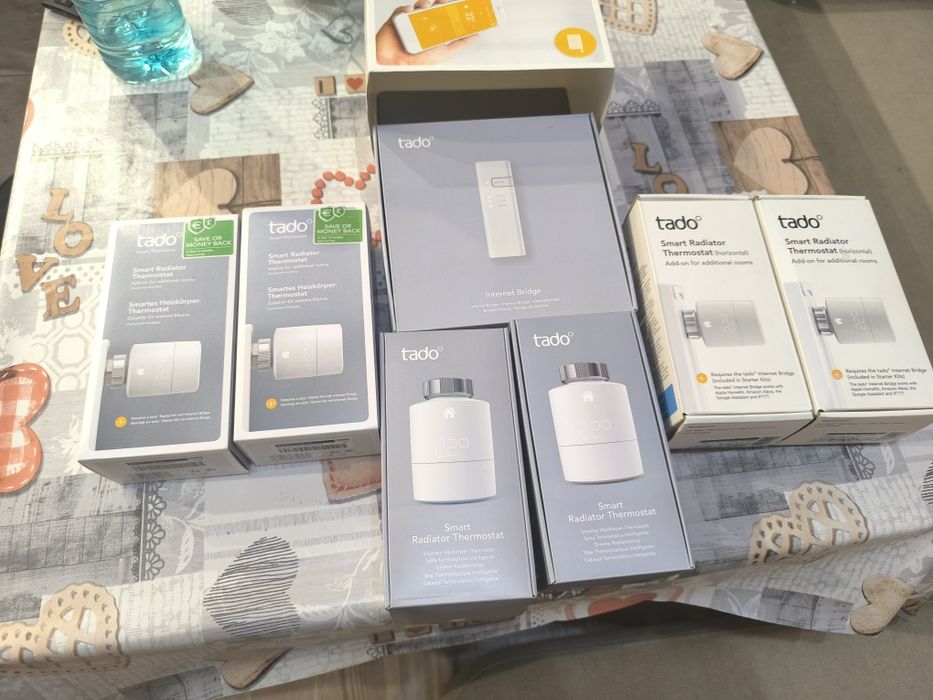 Продавам комплект tado° смарт термостати за парно с интернет бридж – 6