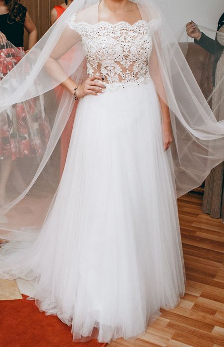 Rochie de mireasa model Aida, marca Lorenzo Rossi