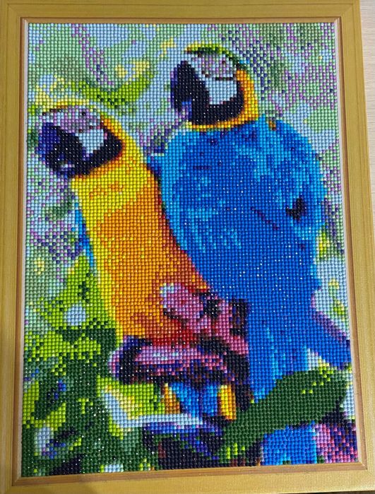 Готовая алмазная картина