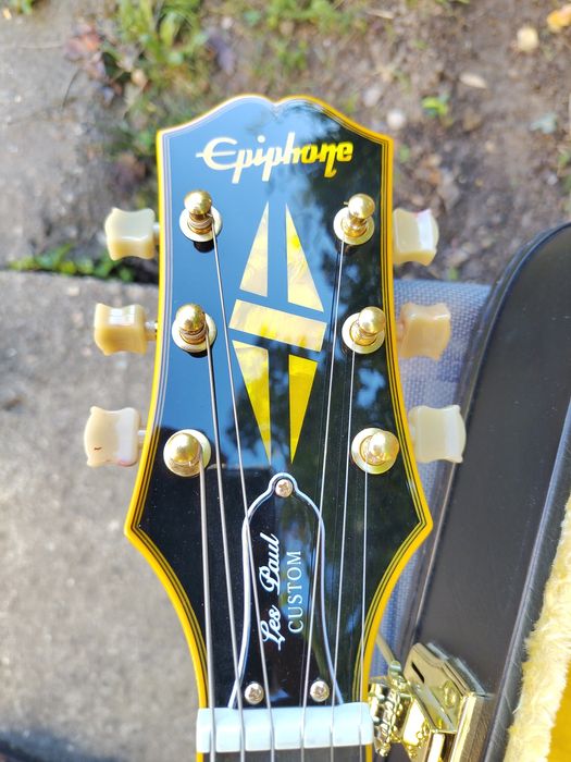 Epiphone Les Paul Joe Bonamassa Black Beauty '58 Custom Inlays Outfit