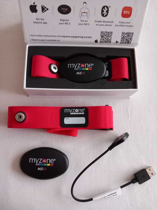 Myzone MZ-3,Monitor de ritm cardiac.