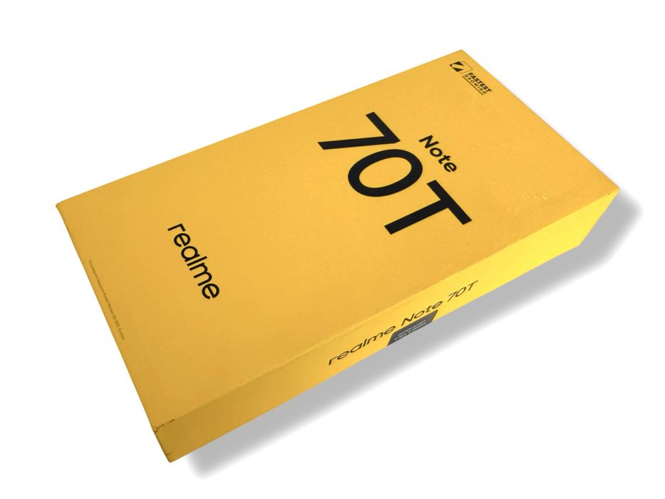 НОВ! Realme Note 70T 64GB 4RAM Black Гаранция!