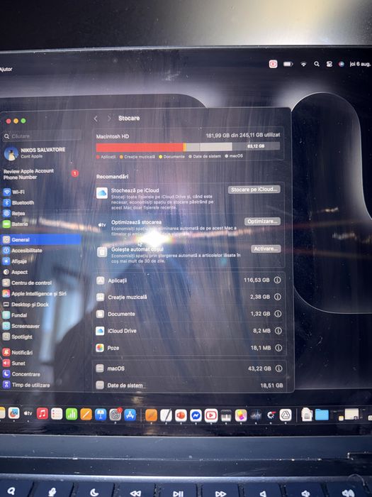 Macbook m2 air garantie 1 luna