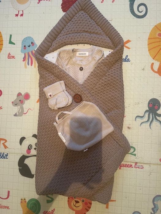 Детский конверт на выписку