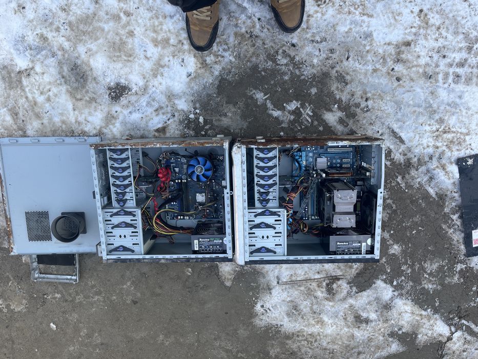 продаю два пк на запчасти