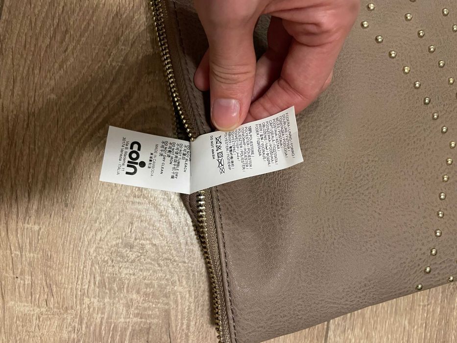 Geanta plic bej inchis Koan Coin Italia