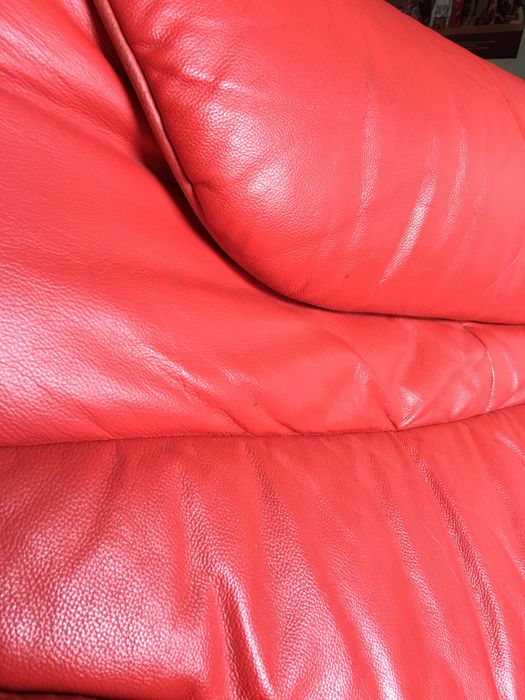 Кресло от естествена кожа