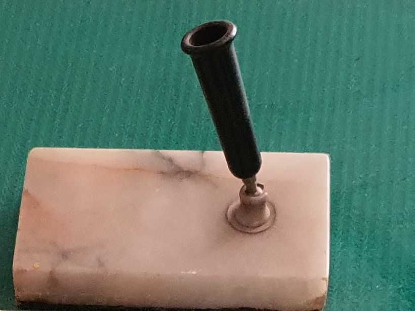 Set articole birou marmura, vintage (contine 6 piese)