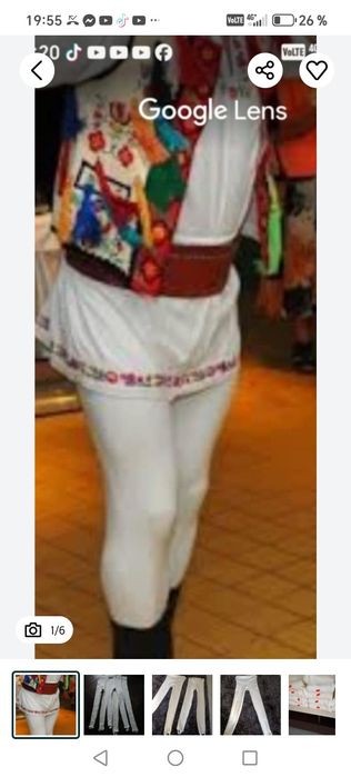 Colanți  din bumbac făcuți manual