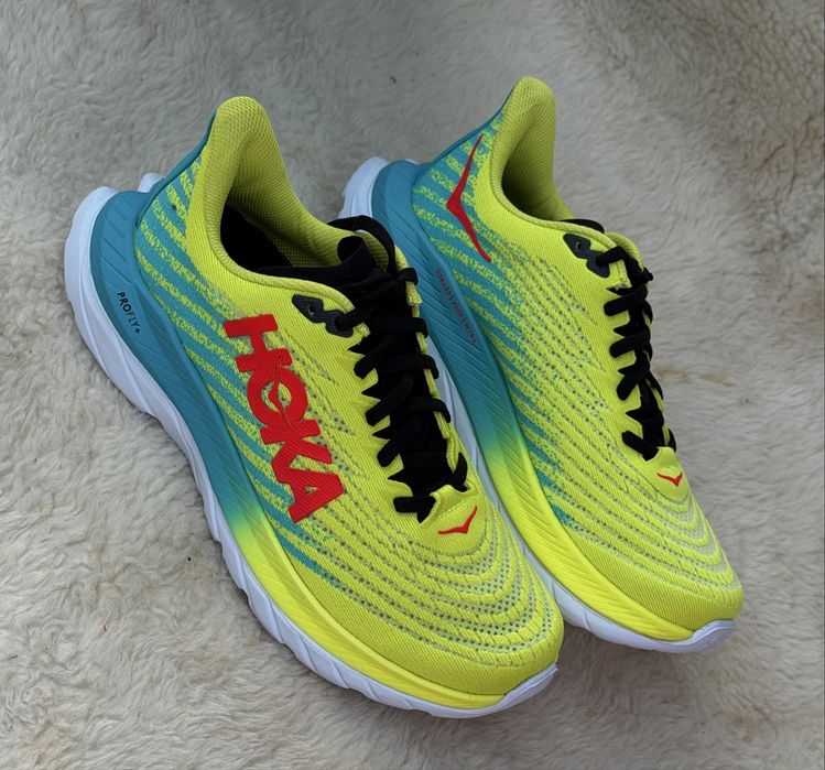 Hoka W Match 5 жестоки дамски сникърси наситени цветови нови 38 2/3
