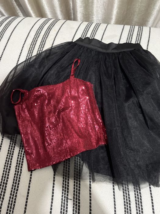 Топ с юбкой для праздника