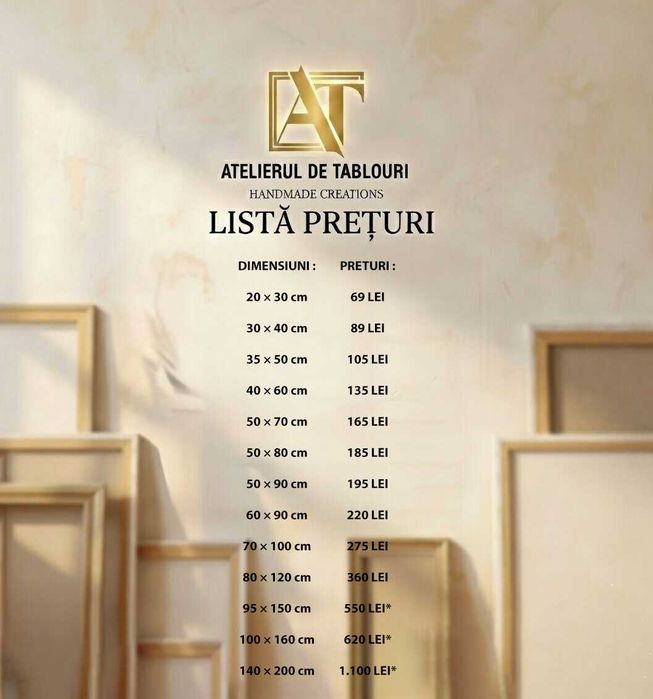 Tablou Canvas Premium - Diverse Dimensiuni