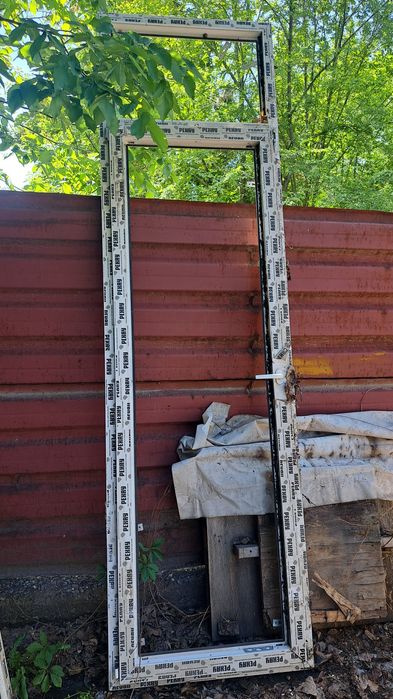 Пластик терезе 2-шт