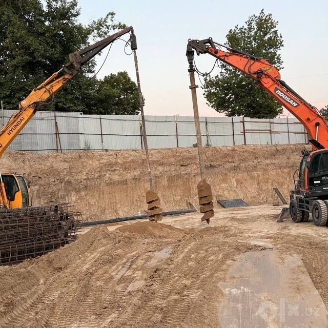 Бурение свай, буравой хизмати, ДСМ хизмати, Свай кокиш хизмати